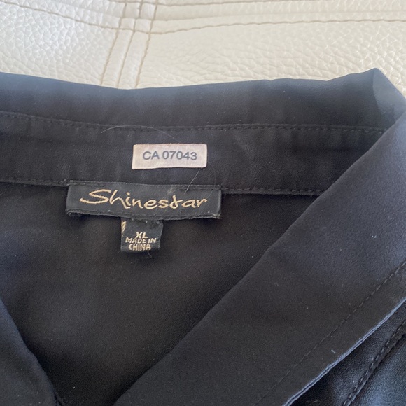 Sheer black blouse - Picture 2 of 3